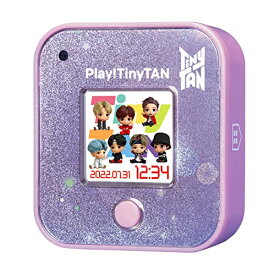 Play! TinyTAN_フルカラーLCDのミニカメラ付デジタル時計 送料　無料