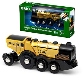 BRIO WORLD(ブリオワールド) マイティーゴールドアクション機関車 33630 送料　無料