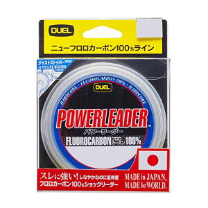 DUEL(�f���G��) HARDCORE(�n�[�h�R�A) �t�������C�� 6Lbs. HARDCORE POWERLEADER FC 30m �����@����