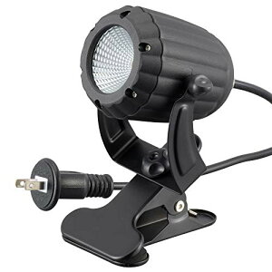 OHM LED�N���b�v���C�g ���O�p �h����h���^ LTC-COB-BB �u���b�N �����@����