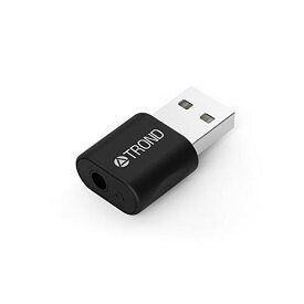 TROND USB オーディオ 変換アダプタ 外付け サウンドカード USB オーディオインターフェース 3.5mm AUX TRRS 送料　無料