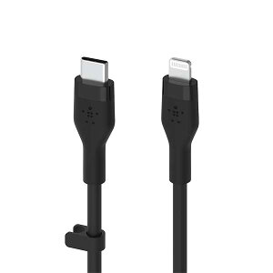 Belkin USB-C to ライトニング シリコン ケーブル iPhone 14 / 13 / 12 / SE / 11 / XR 送料 無料