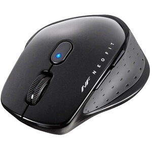 �o�b�t�@���[ BSMBW510MBK ���� BlueLED 5�{�^�� �l�I�t�B�b�g�}�E�X M �u���b�N �����@����