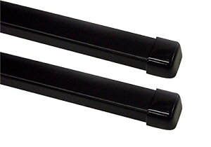 Terzo テルッツォ (by PIAA) ルーフキャリア ベースキャリア バー 2本入 スクエアバータイプ ブラック 120cm エ 送料 無料