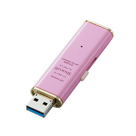 エレコム USBメモリー USB3.0対応 Windows10対応 Mac対応 スライド式 32GB ストロベリーピンク MF-XWU 送料　無料