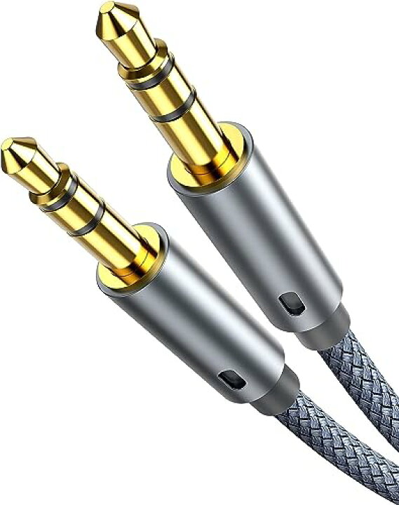 楽天市場】オーディオケーブル 3.5mm aux ケーブル 3m HiFi 金メッキ 