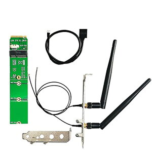 M.2 M Key to E Key WiFi A_v^[AM.2 WiFi W[pA3.5 dBi SMA Aeit