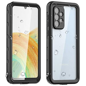 �h���P�[�X Samsung Galaxy A33 5G 6.4�C���` �h�� �h�o �ϏՌ� IP68�F�� �t���{�f�B�ی� ���S���������ی�J�o�[