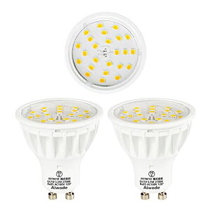 GU10 D�d���AGU10����D�X�|�b�g���C�g�A5.5W5060W�`�����A�d���F2700K�A�񒲌���Ή��ARA��85 �L�p120�x �A���P�x6