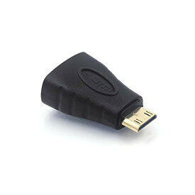 Mini HDMI to HDMI 変換 アダプタ ミニHDMIオスーHDMIメス 4K HDMI2.0 3D カメラ、NEOGEO mini