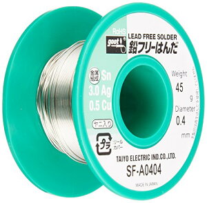 goot�O�b�g ���t���[�͂� ��0.4mm �X�Y96.5%/��3.0%/��0.5% 45g���[���� ���j���� SFA0404