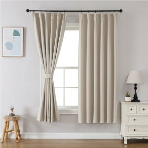 �Ռ��J�[�e�� ���g ���C�g�x�[�W�� ��100cm*��178cm �h�� �f�M �ۉ� �h�� �ȃG�l �Q�� ���r���O �`�������H�ς� UV�J�b�g