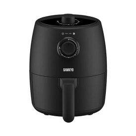 ノンフライヤー エアフライヤー 一人暮らし 1~人用 L コンパクト ノンフライヤー機 油なし ヘルシー フライヤー F0 ブラック