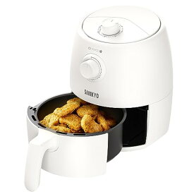 ノンフライヤー エアフライヤー L コンパクト 1人用 一人暮らし ノンフライヤー機 電子レシピ付き 電気フライヤー 油なし ヘルシー フライ