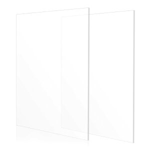 DARENY 透明アクリル板 A3サイズ 厚さ3mm x 40mm x 97mm 枚 高透明アクリルボード 透明板 保護フィルム付き