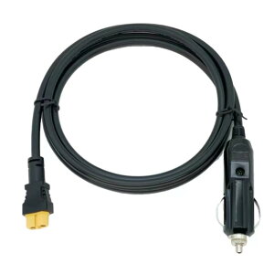 シガーソケットから XT60 シガーソケット延長ケーブル ポータブル電源充電用ケーブル 1.5 メートル延長ケーブルアダプタ メスコネクタ車の