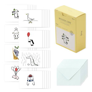 mCN bZ[WJ[h ~jJ[hofB Message card Buddy 400Zbg~jTCYfUCj̃J[h