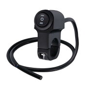 バイク スイッチ 防水 取付け簡単 1V mm ライト ハンドル/スイッチ ハンドルバーオートバイク用 3線工具…
