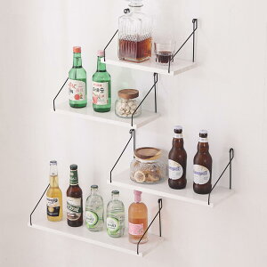 ウォールシェルフ 壁を傷つけない 9+36+4+50cm4点セット 壁掛け棚 賃貸 壁 棚 穴あけない ウォールラック 壁に付けられる家具 飾り