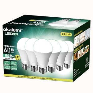 �~�j�N���v�g���d�� ED�d�� �������a17mm �����F 60W�`���� �L�z�� 6�Z�b�g 760lm �f�M�ފ��Ή�