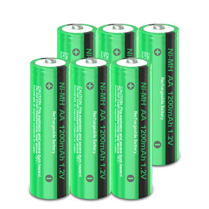 �P3�`�[�d�d�r AA 100mAh �j�b�P�����f�d�r 1.V �\�[���[���C�g�p 6�{ ���z�M���p