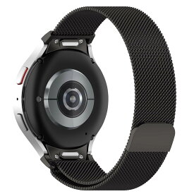 バンド Galaxy Watch 7/6/5/440mm 44mm/Galaxy Watch FE 対応 交換バンド ステンレス鋼 磁気付き