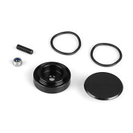 汎用全車種適合 車リアワイパーレスキット ワイパーキャップ 穴埋め キャップ 40mm ブラック 黒