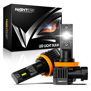 NGHEYE h11 wbhCg led  h8 led ԌΉ oCN/ԗp 000lm 40W* Hi/oؑ 6500K 1Vԗp