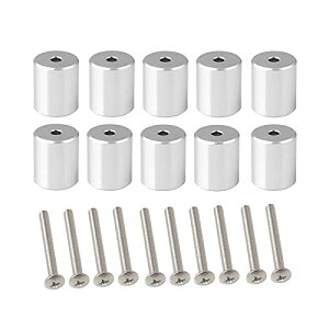 eyaic アルミ製 ルームベアリングロッドブラケット 車用 ルーフキャリアバーイレクター パイプ 取り付け用 アタッチメントのハンガーレールや