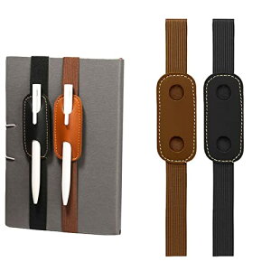 ペンホルダー ペンループ 個セット ブックバンドペンケース タッチペンケース ブックバンド ペンケース スリム 筆箱 紛失防止 PUレザー 伸縮
