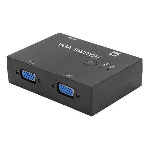 VGA変換アダプター VGA切替器 入力1出力 ディスプレイポートVGA変換アダプタ VGA モニター分配器 VGA切替器 VGA ディスプレイ