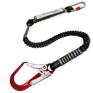 ランヤード 新規格 胴ベルト型用ランヤード 墜落制止用器具 安全?ランヤード ハーネス用ランヤード フルハーネス用 ランヤード 一丁掛け 電気