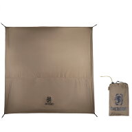 OneTigris SOLO STEADテント専用グランドシート テントシート240x240 軽量 キャンプ 登山 ピクニック