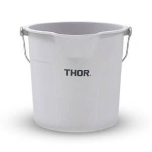 THOR ���E���h�o�P�c Round Bucket DC 10L ���C�g�O���[
