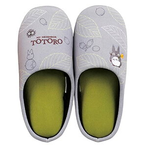 センコー となりのトトロ どんぐりトトロ スリッパ 約 24c グレー 64890 24.0 c