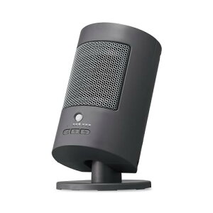 足元から膝上まであたたかドウシシャ セラミックヒーター 上下自動首振り 人感センサー付 送風機能付 ブラック