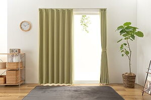 ���j�x�[�� �h���[�v�J�[�e�� 2���Ռ� �h�� �`��L�� ��150c×��200c 1�� �􂦂� �O���[�� �X�e�C�V�[