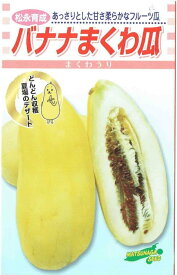 松永種苗　バナナまくわ瓜　2ml【郵送対応】