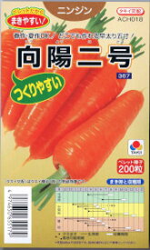タキイ種苗　ニンジン　向陽二号 ペレット種子　約200粒 【郵送対応】