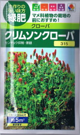 タキイ種苗　緑肥用　クリムソンクローバー　ディクシー　60ml 【郵送対応】