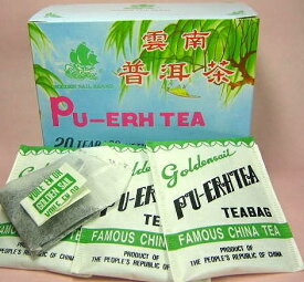 プーアル茶ティーバグ（2g×20包）S175