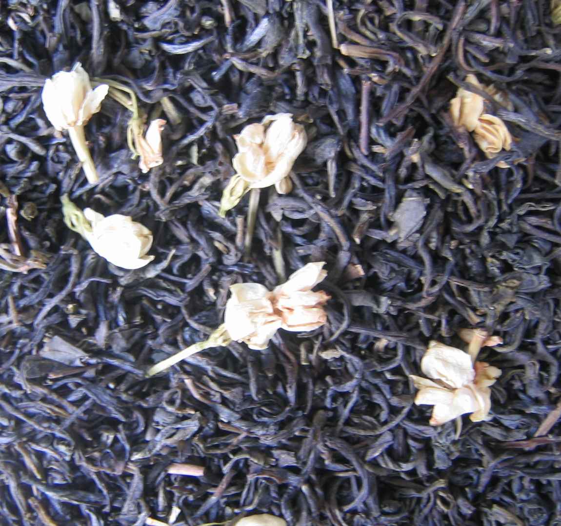 ジャスミンの花の香りを3回うつしたお茶です 茉莉花茶葉 ジャスミン茶 毎週更新 オリジナルパック200ｇ袋 激安挑戦中
