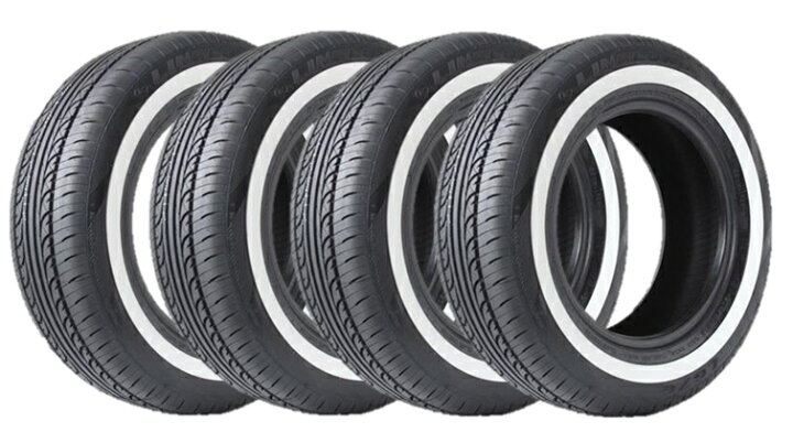 楽天市場】4本セット リンロン 205/65R15 94H L676 ホワイトリボン 