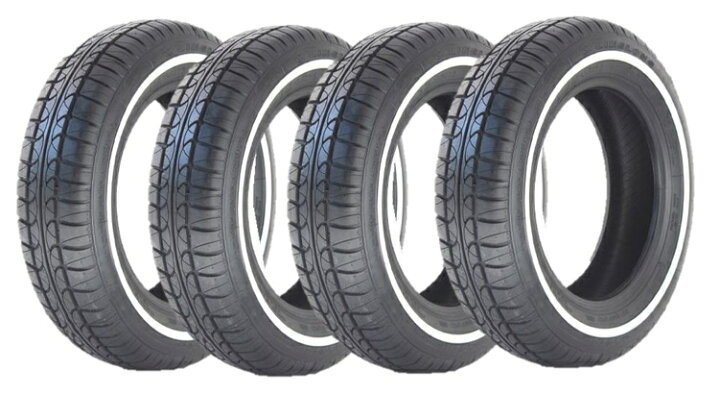 楽天市場】4本セット リンロン 165/65R13 77T L770 ホワイトリボン 
