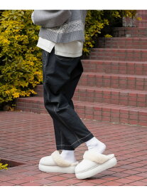 ストレッチテーパードパンツ niko and ... ニコアンド パンツ ジーンズ・デニムパンツ オレンジ ブラック カーキグリーン ブルー グレー ベージュ イエロー【送料無料】[Rakuten Fashion]