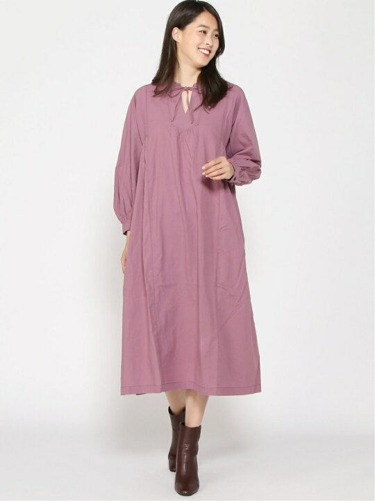 楽天市場 Sale 76 Off W Cハイショクカフタンop Niko And ニコアンド ワンピース 長袖ワンピース パープル ブラック ベージュ Rba E Rakuten Fashion Niko And ニコアンド