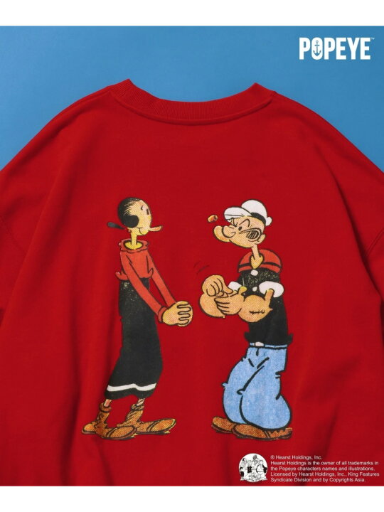 楽天市場】【SALE／50%OFF】【POPEYE(TM)】CHARACTER PRINT SWEATSHIRT 