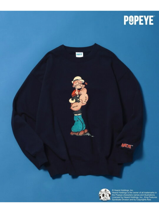 楽天市場】【SALE／50%OFF】【POPEYE(TM)】CHARACTER PRINT SWEATSHIRT 