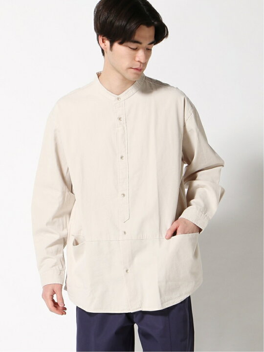 楽天市場】【SALE／70%OFF】(M)Cツイルバンドカラーシャツ niko and 