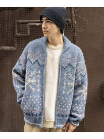 【SALE／30%OFF】雪柄カウチンニットカーディガン niko and ... ニコアンド トップス カーディガン ベージュ【RBA_E】【送料無料】[Rakuten Fashion]